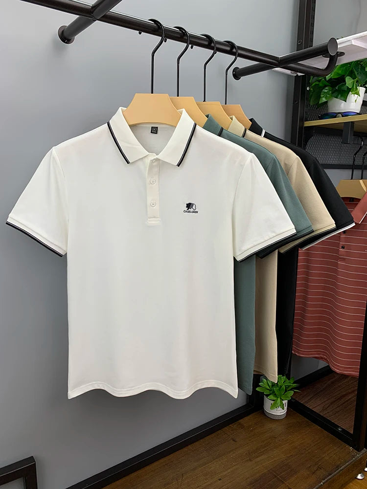 Camisa Polo Masculina Algodão Premium - Benjplus 