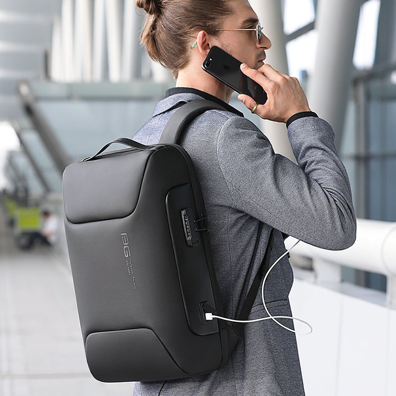 Mochila Masculina Anti-roubo À Prova D 'Água - Carregamento USB - Benjplus 