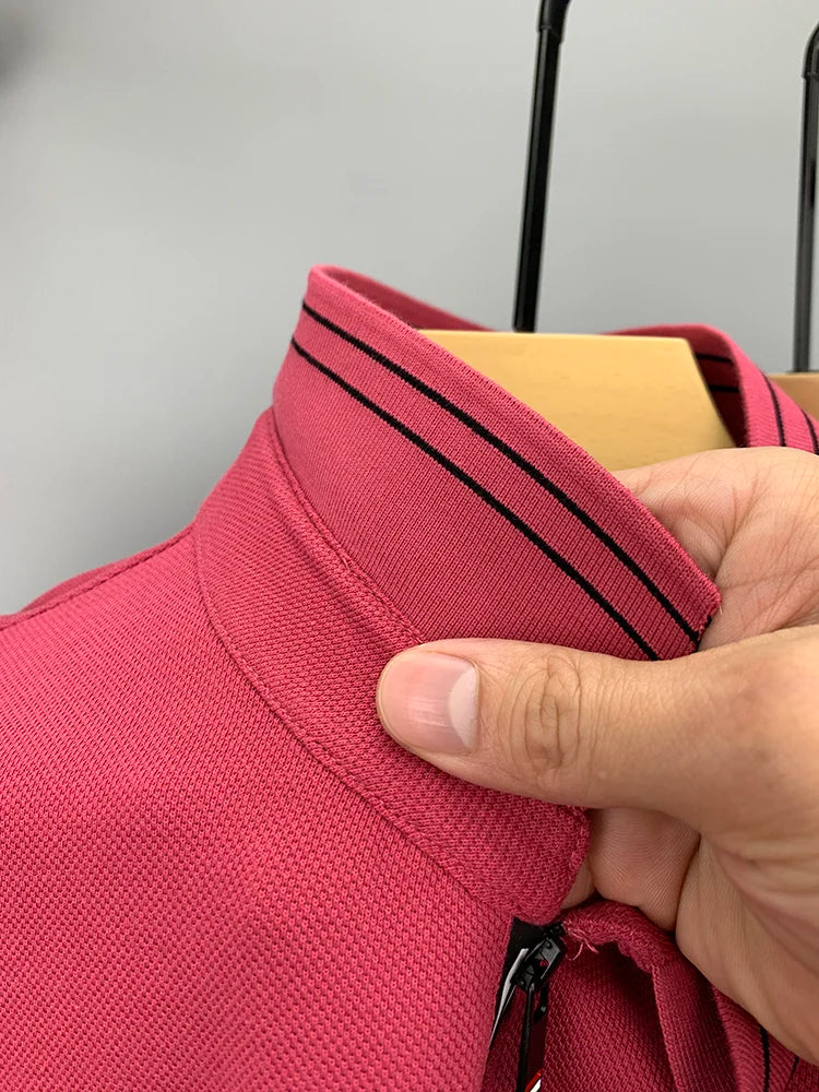 Camisa Polo Smart Casual De Algodão