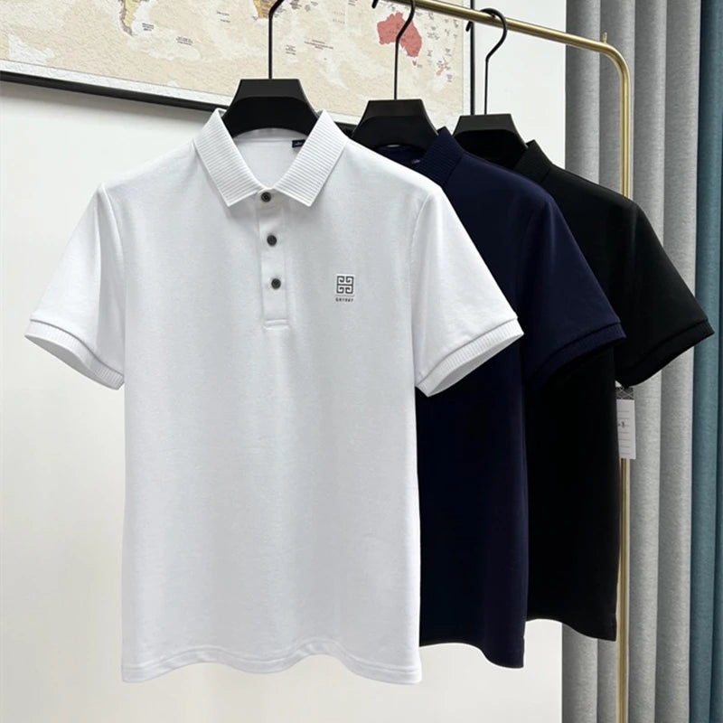 Camisa Polo Masculina Algodão Premium Alto Padrão - Benjplus 