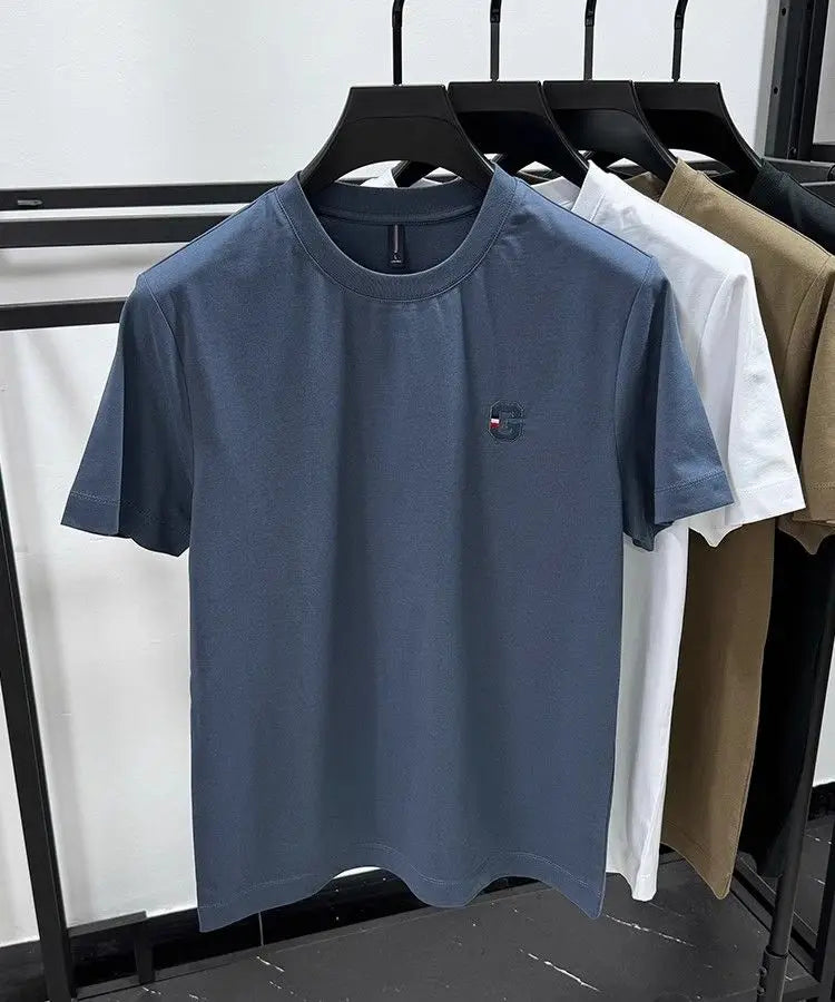 Camiseta Luxury Brand De Algodão Premium