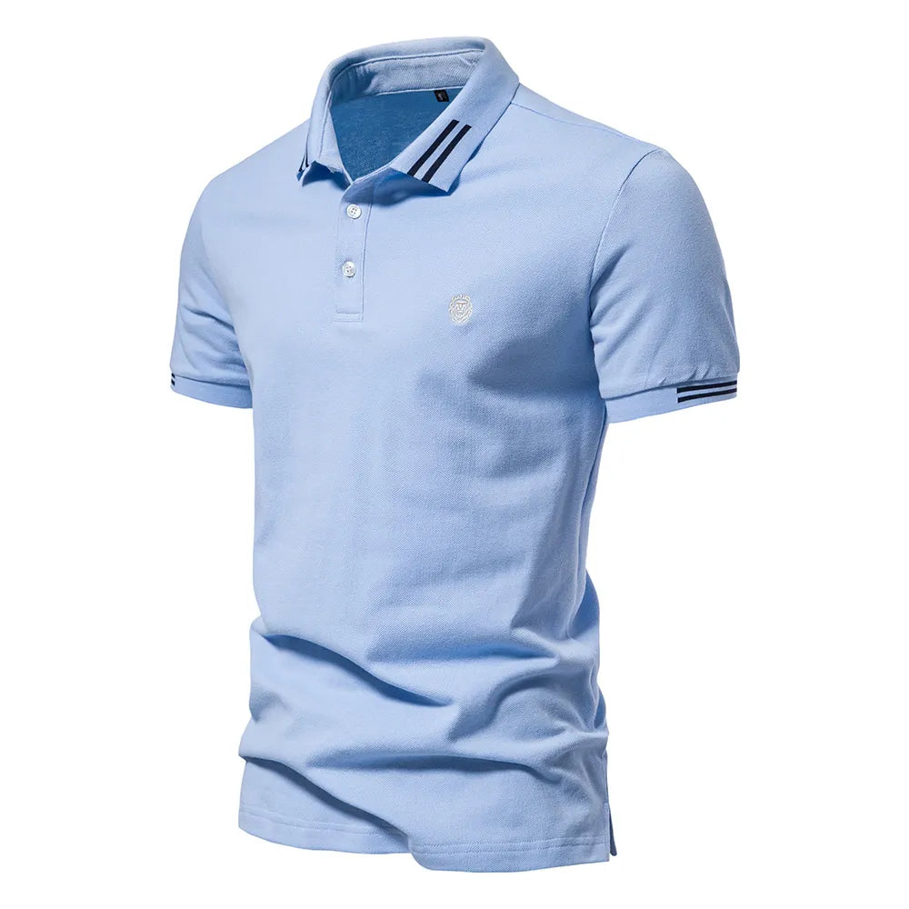 Camisa Polo Masculina Algodão Premium - Benjplus 